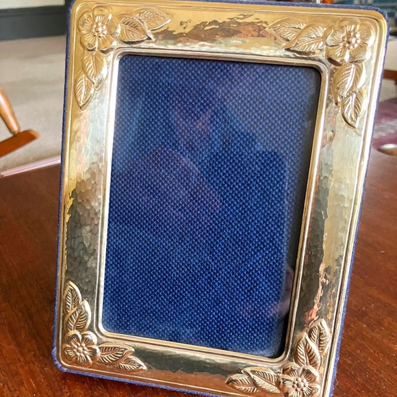 Antique brass Italian picture frame 5 x 6.5" - Picture 1 of 2